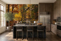 Golden Creek Path Autumn Forest Wallpaper Mural