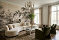 Brown Ink Bamboo Forest Wallpaper Mural