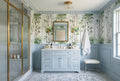 Soft Green Scandinavian Birch Forest Wallpaper Mural