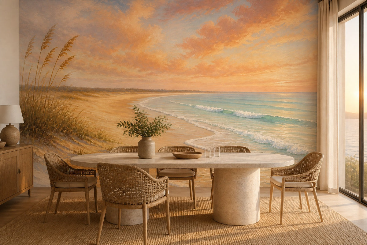 Sand Beach Wallpaper Mural product view