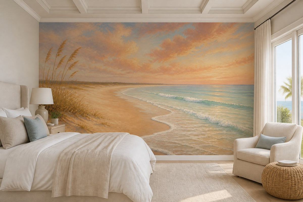 Sand Beach Wallpaper Mural product view
