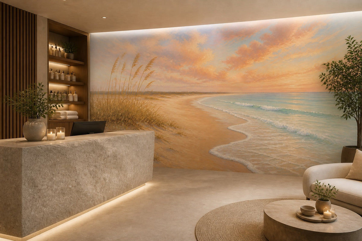 Sand Beach Wallpaper Mural product view