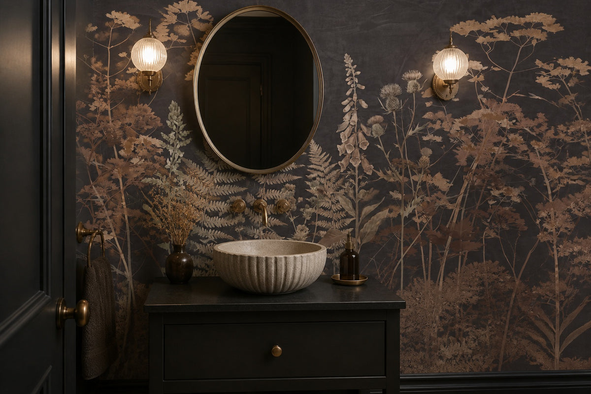 beige floral vintage jungle wallpaper powder custom stick on non woven vinyl removable