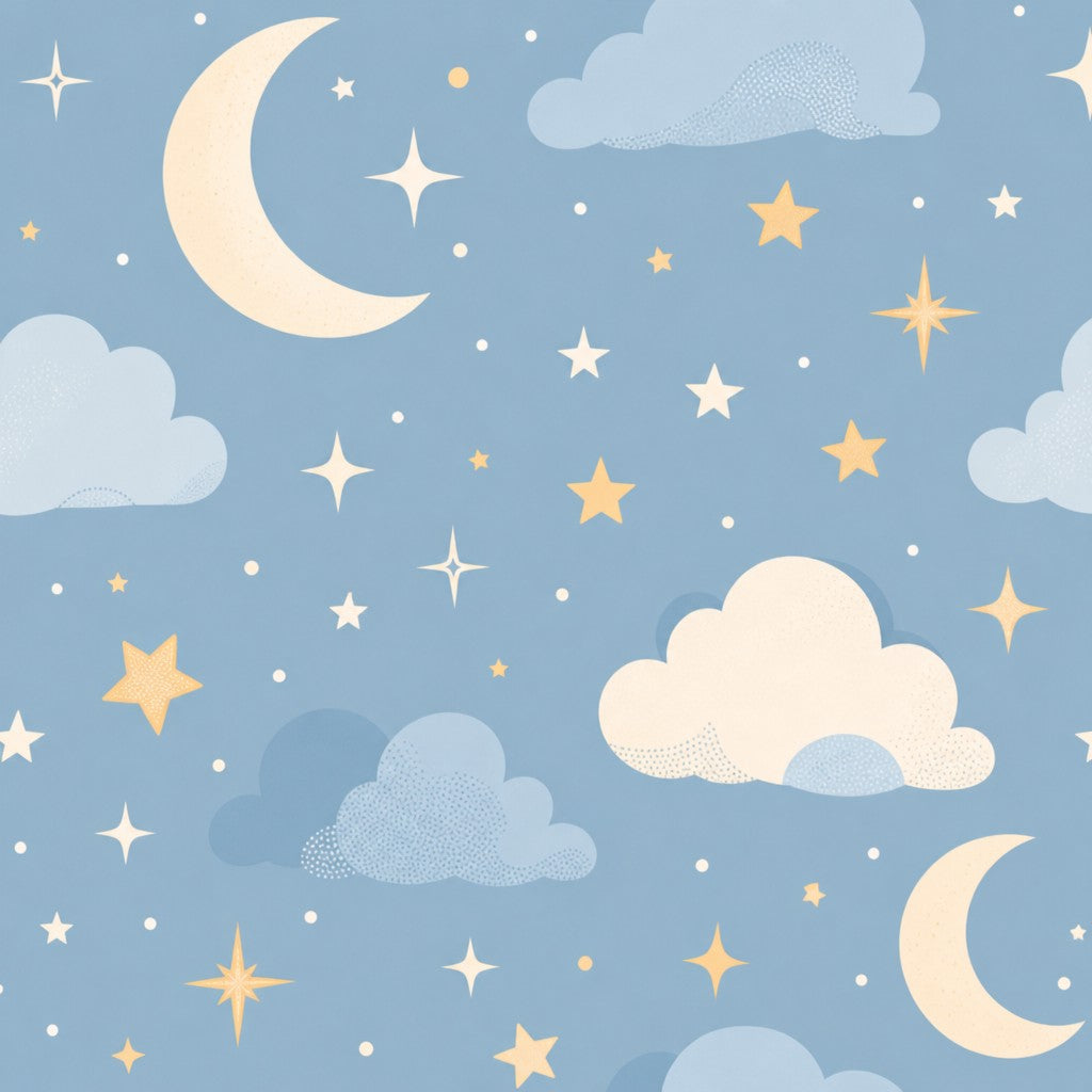 Beige Moonlit Wallpaper Mural product view