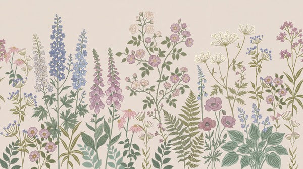 beige nature vintage jungle wallpaper thumb custom stick on non woven vinyl removable