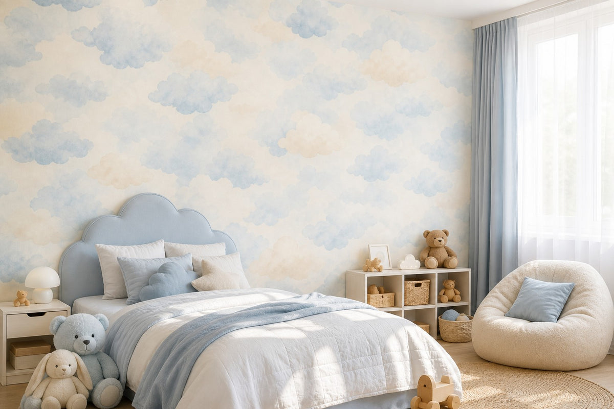 Beige Soft Wallpaper Mural product view