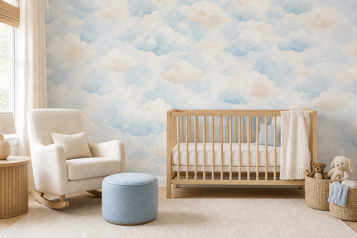 Beige Soft Wallpaper Mural product view