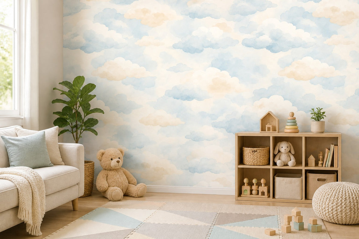 Beige Soft Wallpaper Mural product view