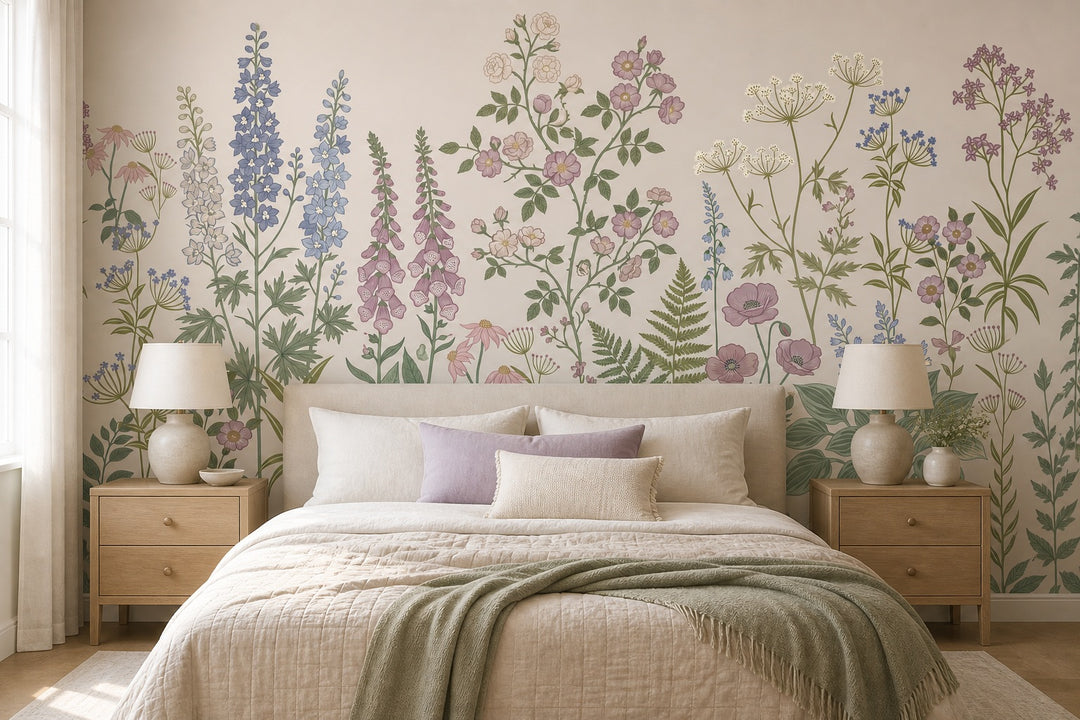 beige vintage jungle wallpaper bedroom custom peel and stick non woven vinyl removable