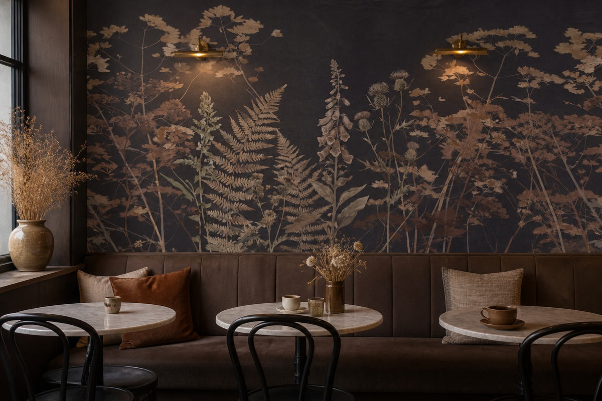 beige vintage jungle wallpaper cafe custom peel and stick non woven vinyl removable