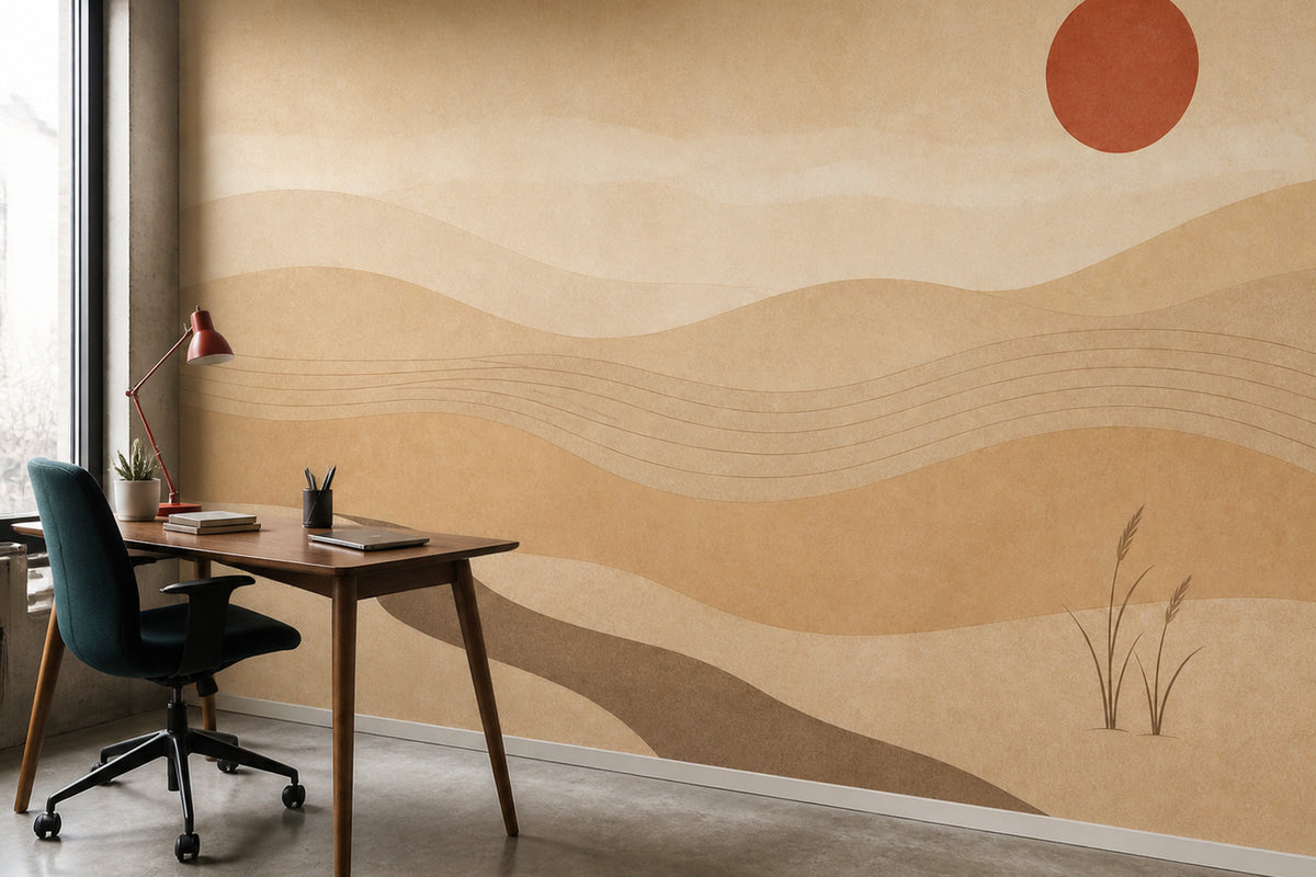 Sand Dune Micro Wallpaper Mural product view