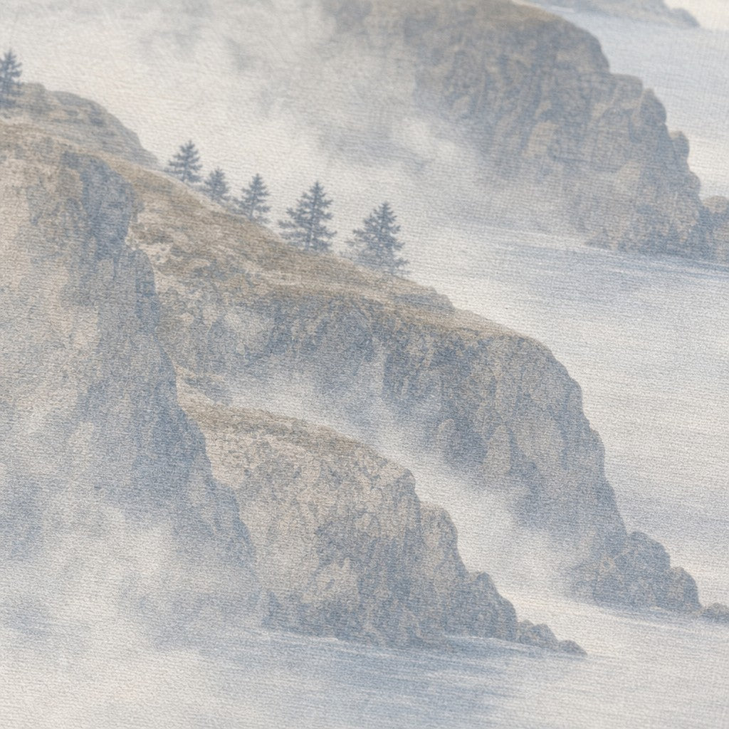 Blue Coastal Wallpaper Mural product view