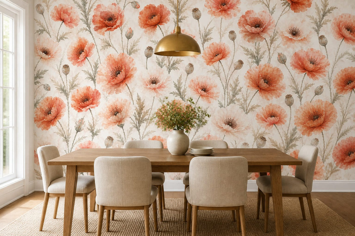 Blue Design Wallpaper Mural product view