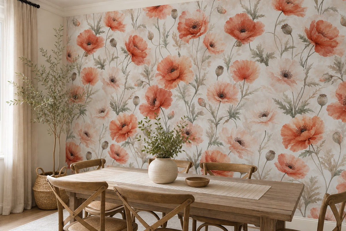 Blue Design Wallpaper Mural product view