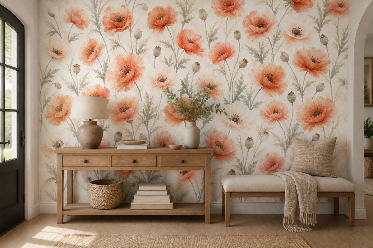 Blue Design Wallpaper Mural product view