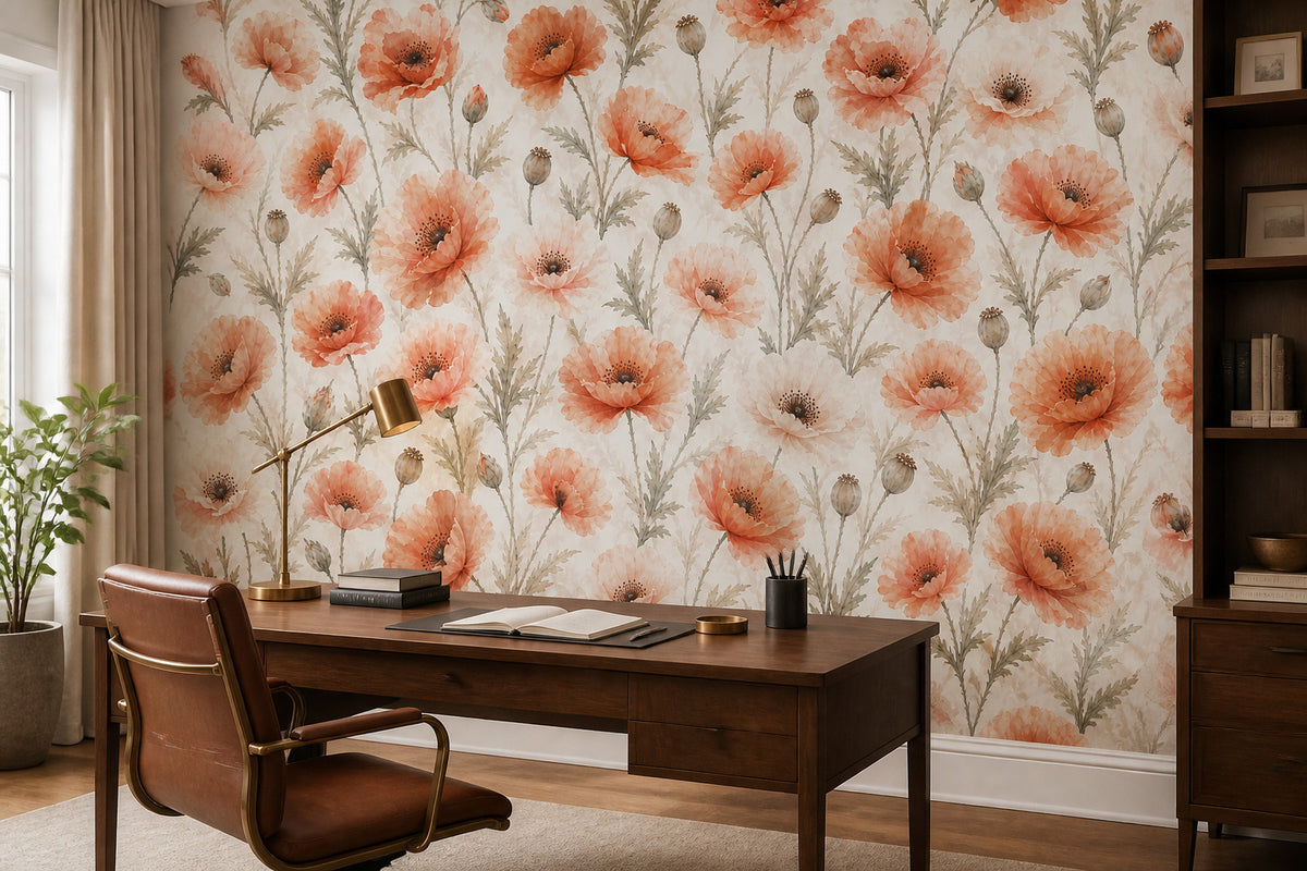 Blue Design Wallpaper Mural product view