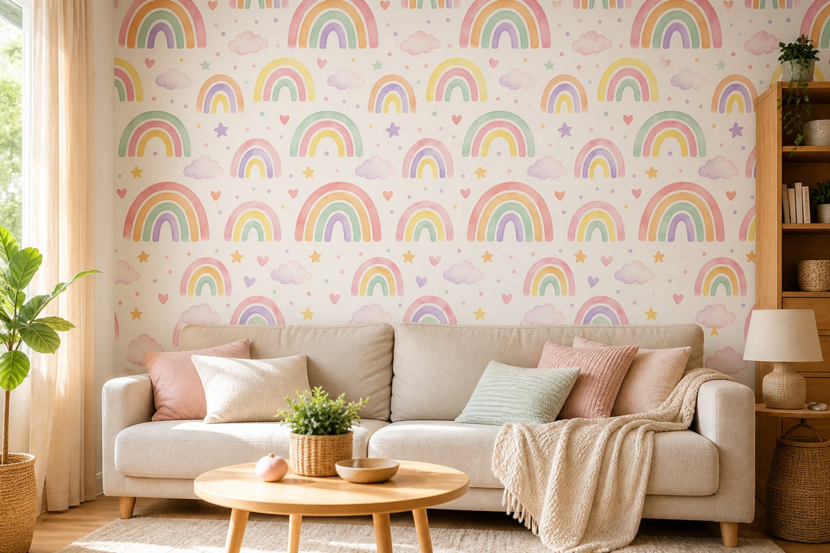 Blue Design Wallpaper Mural product view