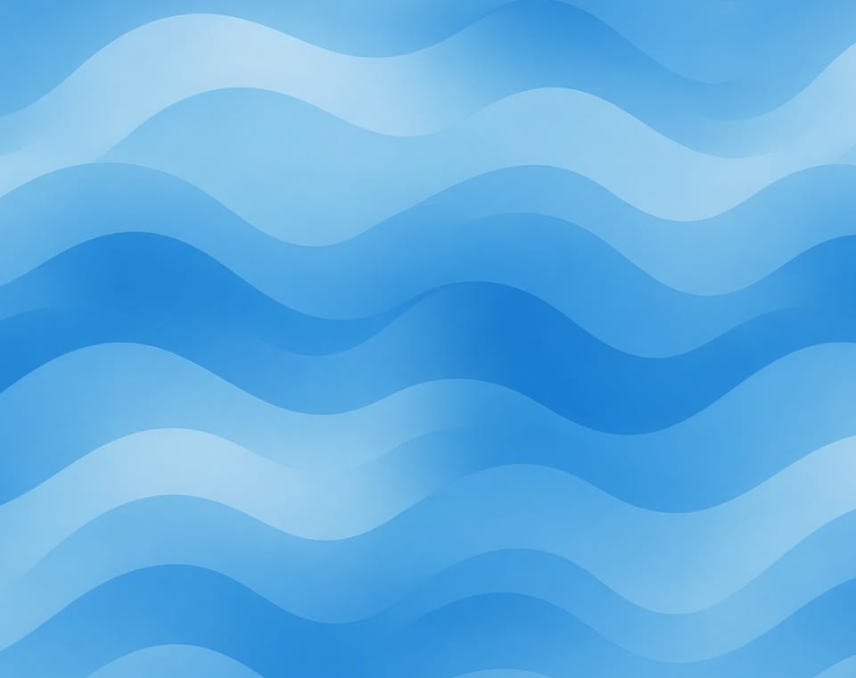 Blue Ocean Wallpaper Mural product view