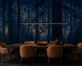 Blue Pine Wallpaper Mural