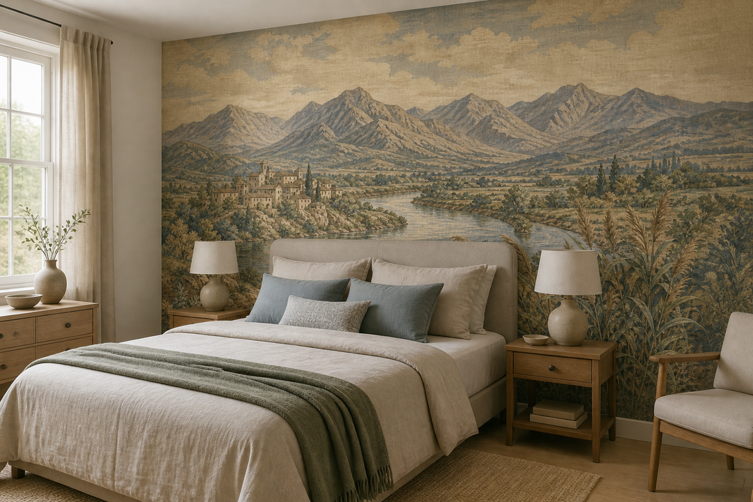 Blue River Wallpaper Mural product view