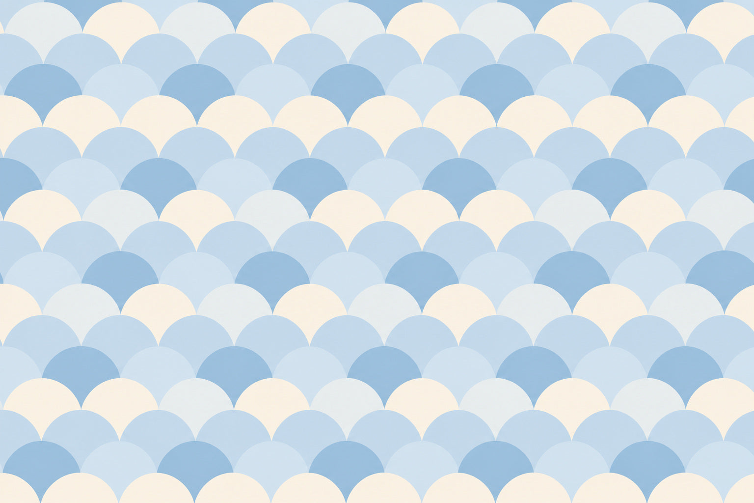 Blue Design Wallpaper Mural