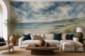 Blue Stormy Wallpaper Mural