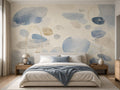 Blue Design Wallpaper Mural