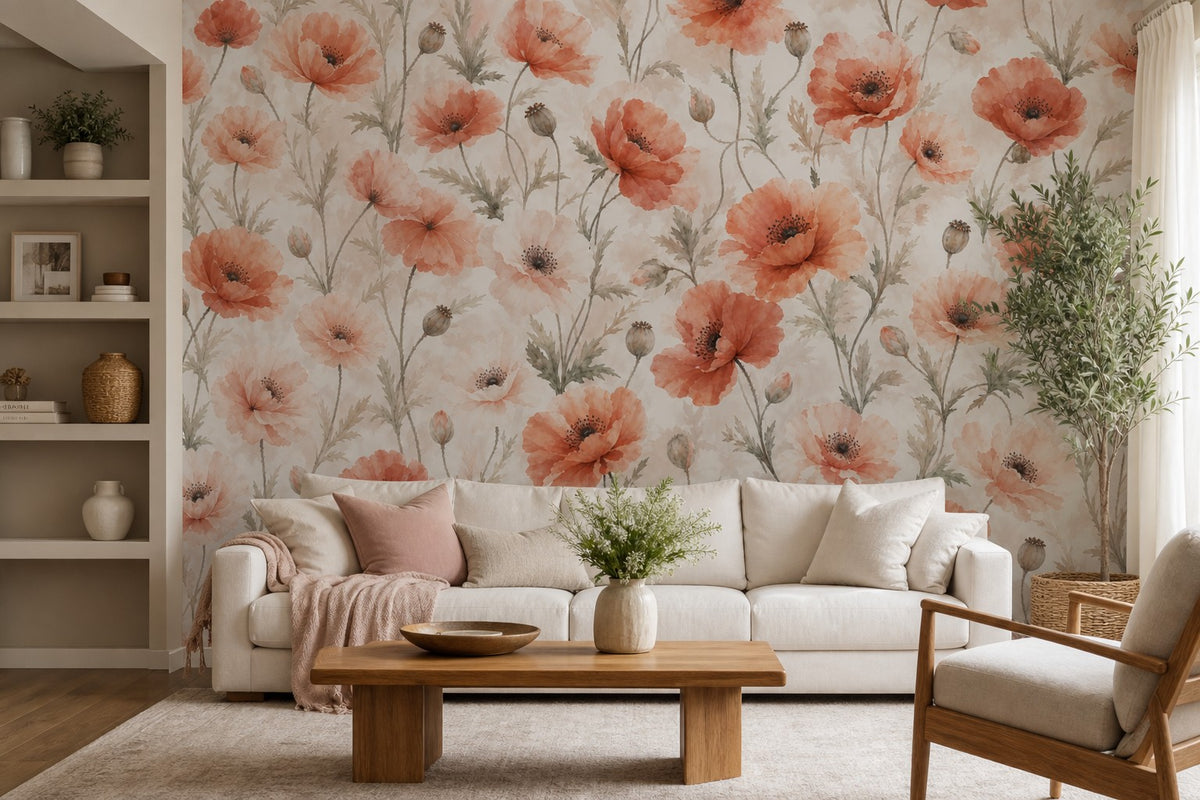 Blue Design Wallpaper Mural product view