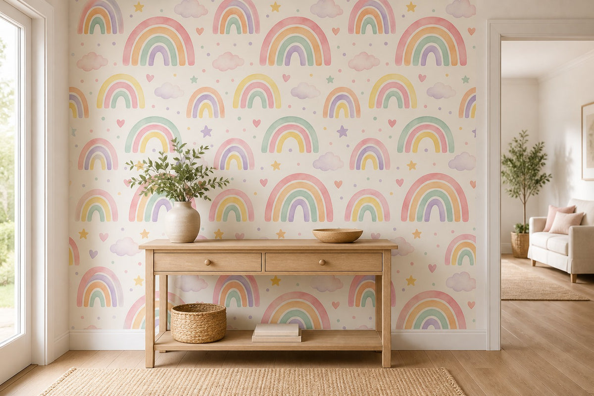 Blue Design Wallpaper Mural product view
