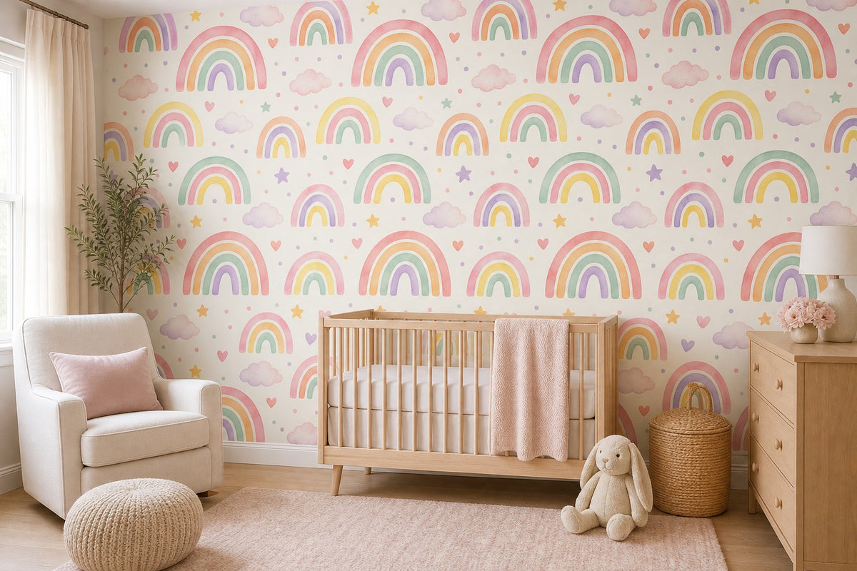 Blue Design Wallpaper Mural product view