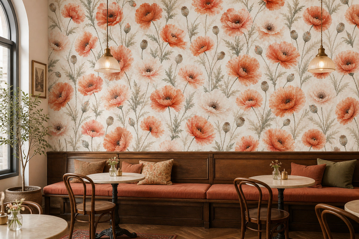 Blue Design Wallpaper Mural product view