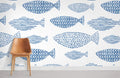 Coastal Fish Parade Wallpaper