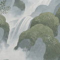 Blue Waterfall Wallpaper Mural
