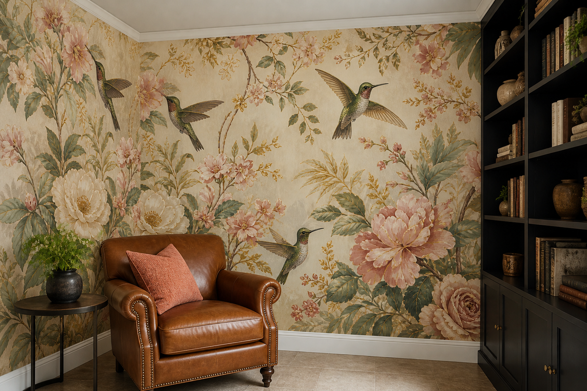 Blush Design Wallpaper Mural product view