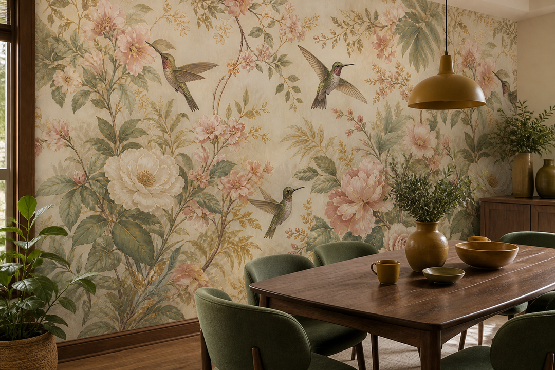 Blush Design Wallpaper Mural product view