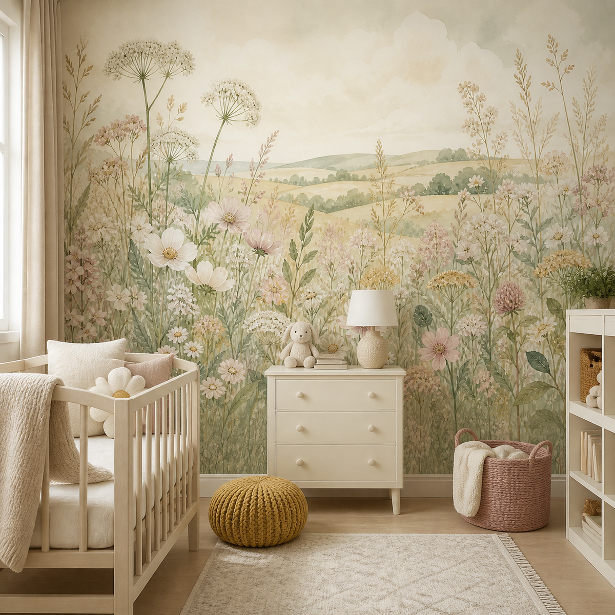 Blush Design Wallpaper Mural product view