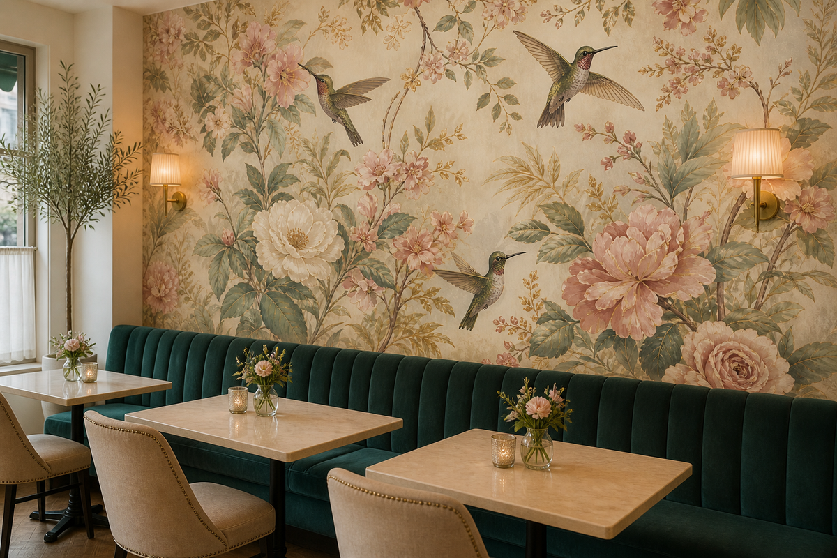 Blush Design Wallpaper Mural product view