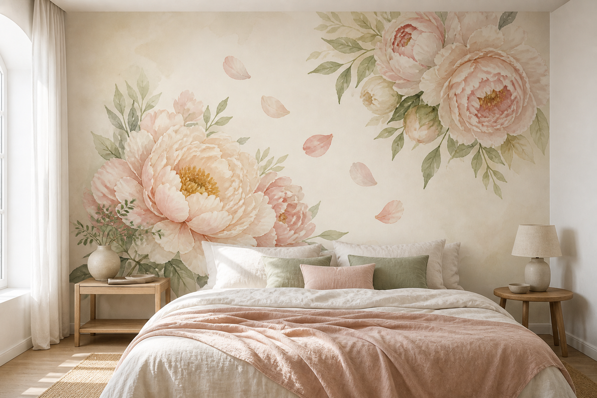 Blush Design Wallpaper Mural product view
