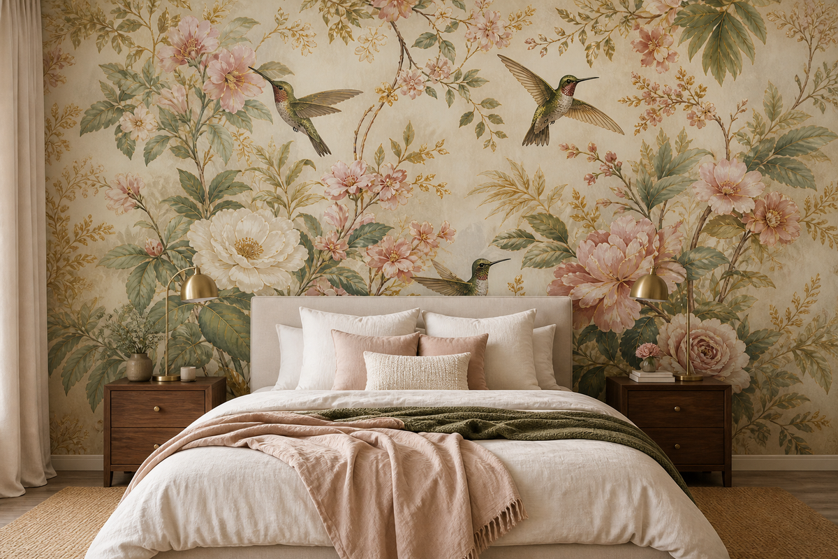 Blush Design Wallpaper Mural product view