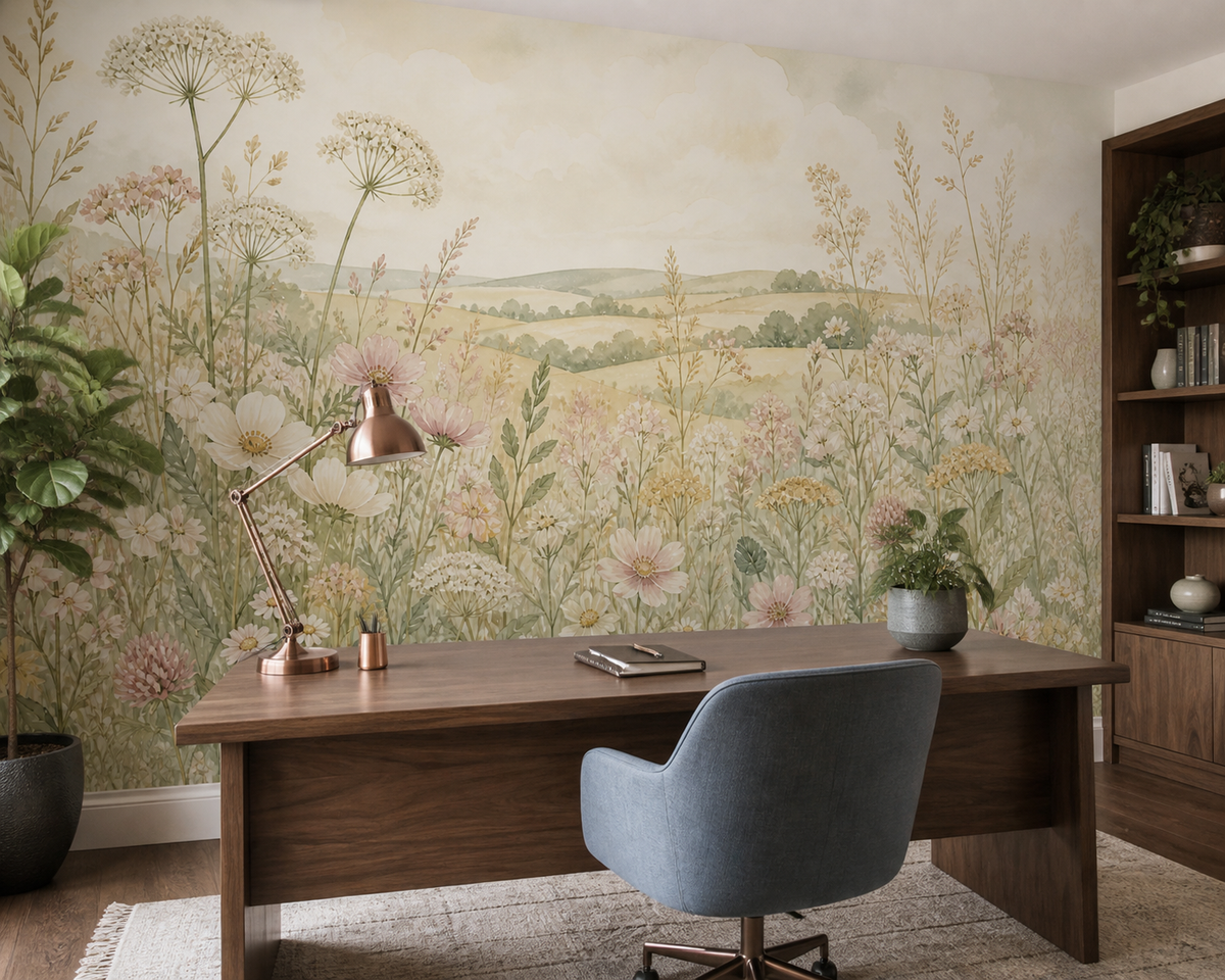 Blush Design Wallpaper Mural product view