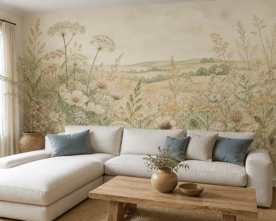 Blush Design Wallpaper Mural product view