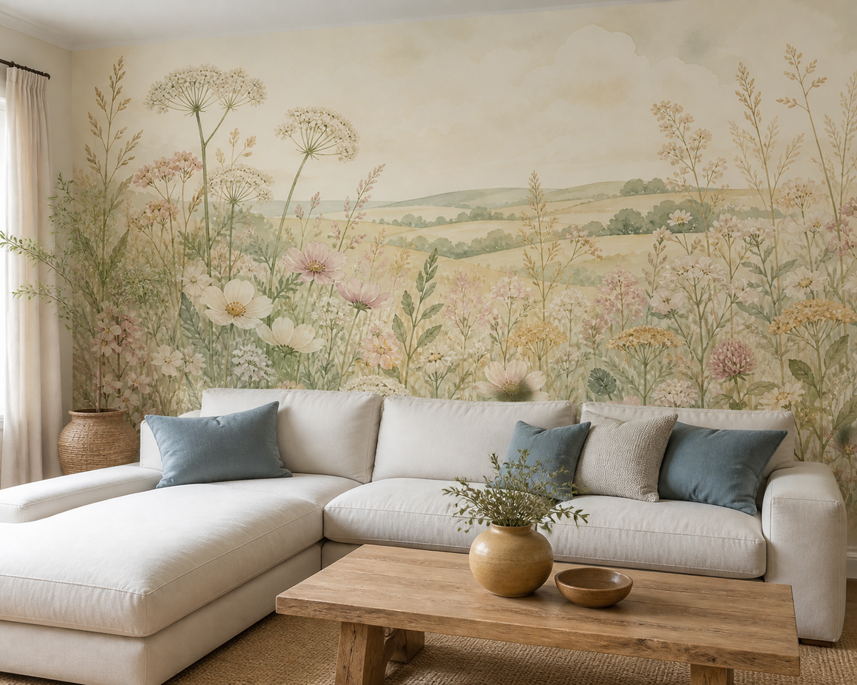 Blush Design Wallpaper Mural product view