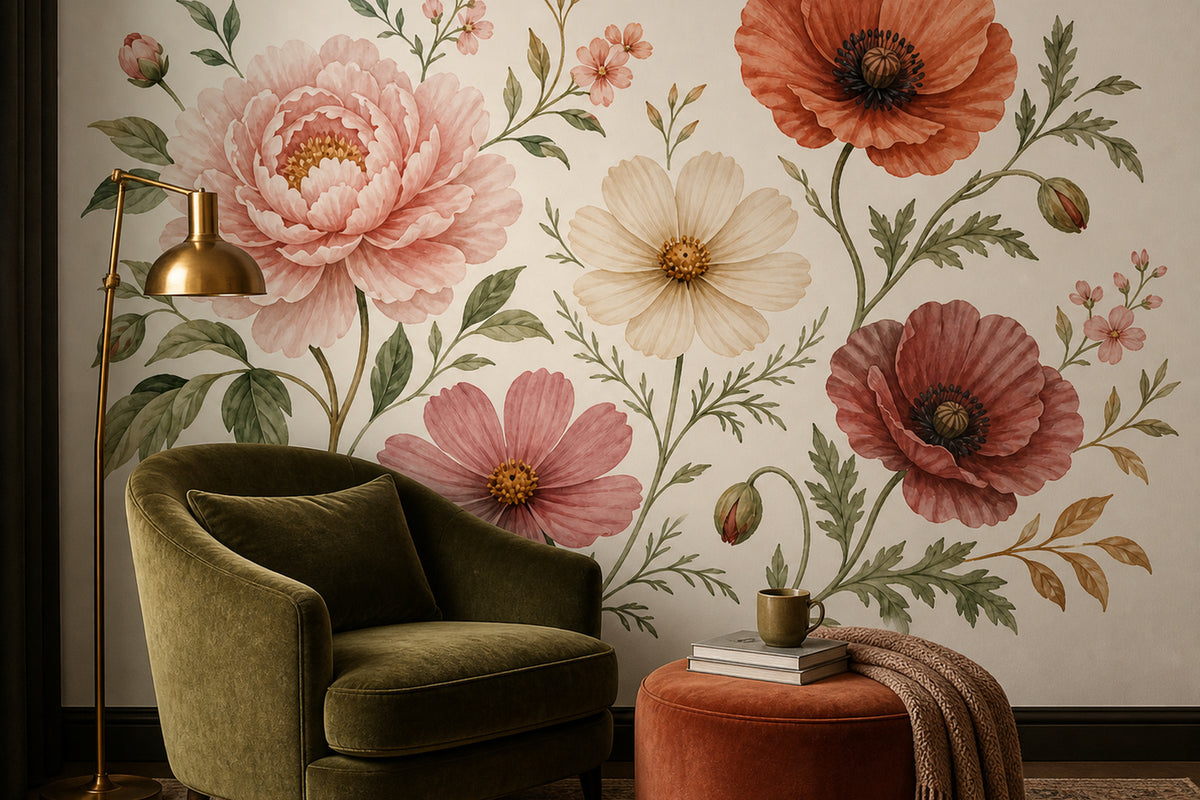 Blush Design Wallpaper Mural product view