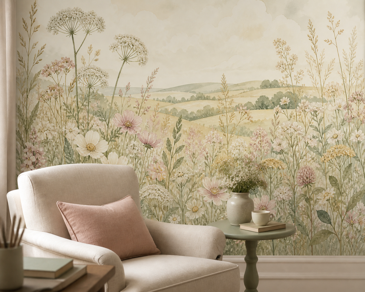Blush Design Wallpaper Mural product view