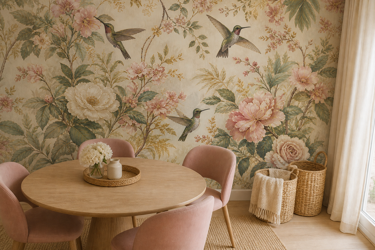 Blush Design Wallpaper Mural product view