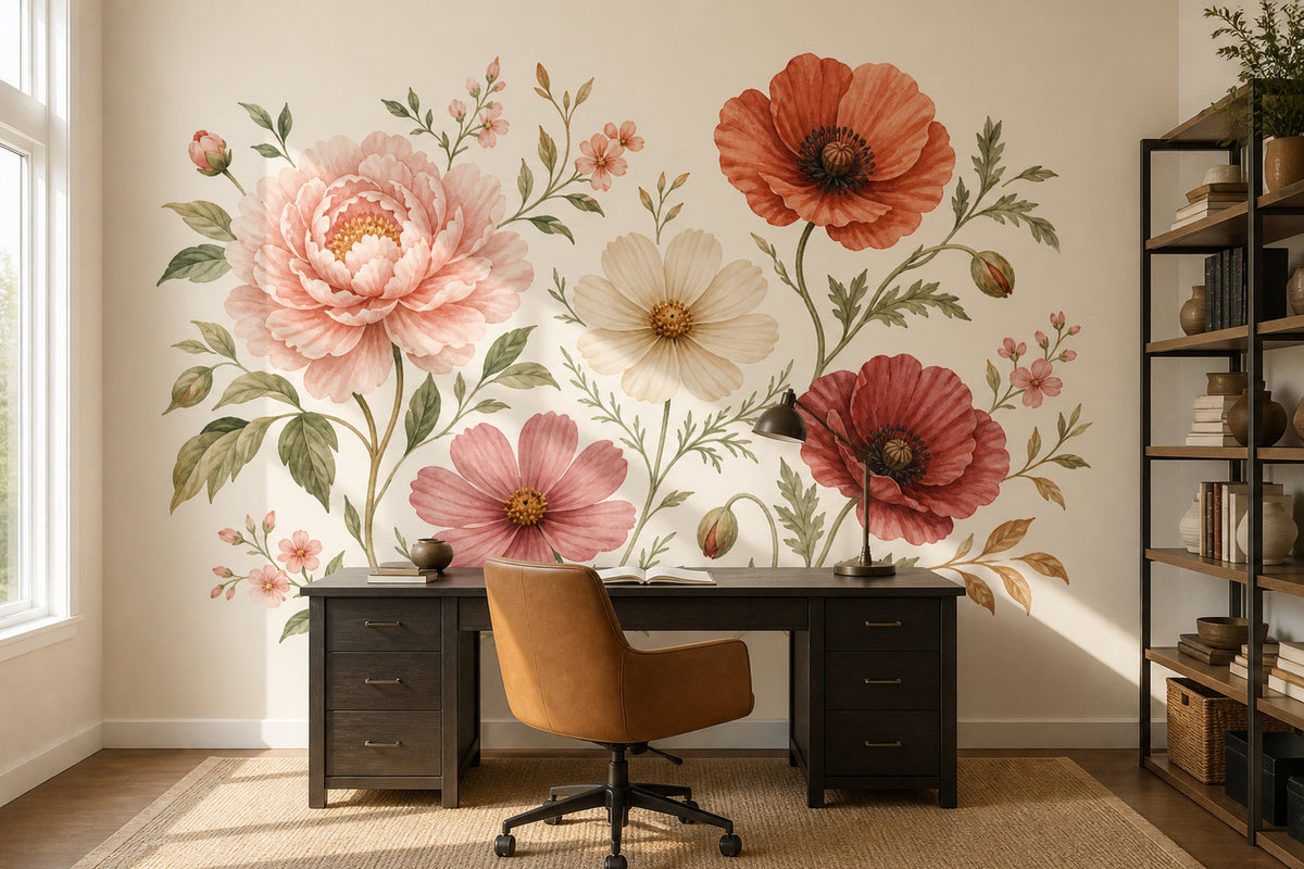 Blush Design Wallpaper Mural product view