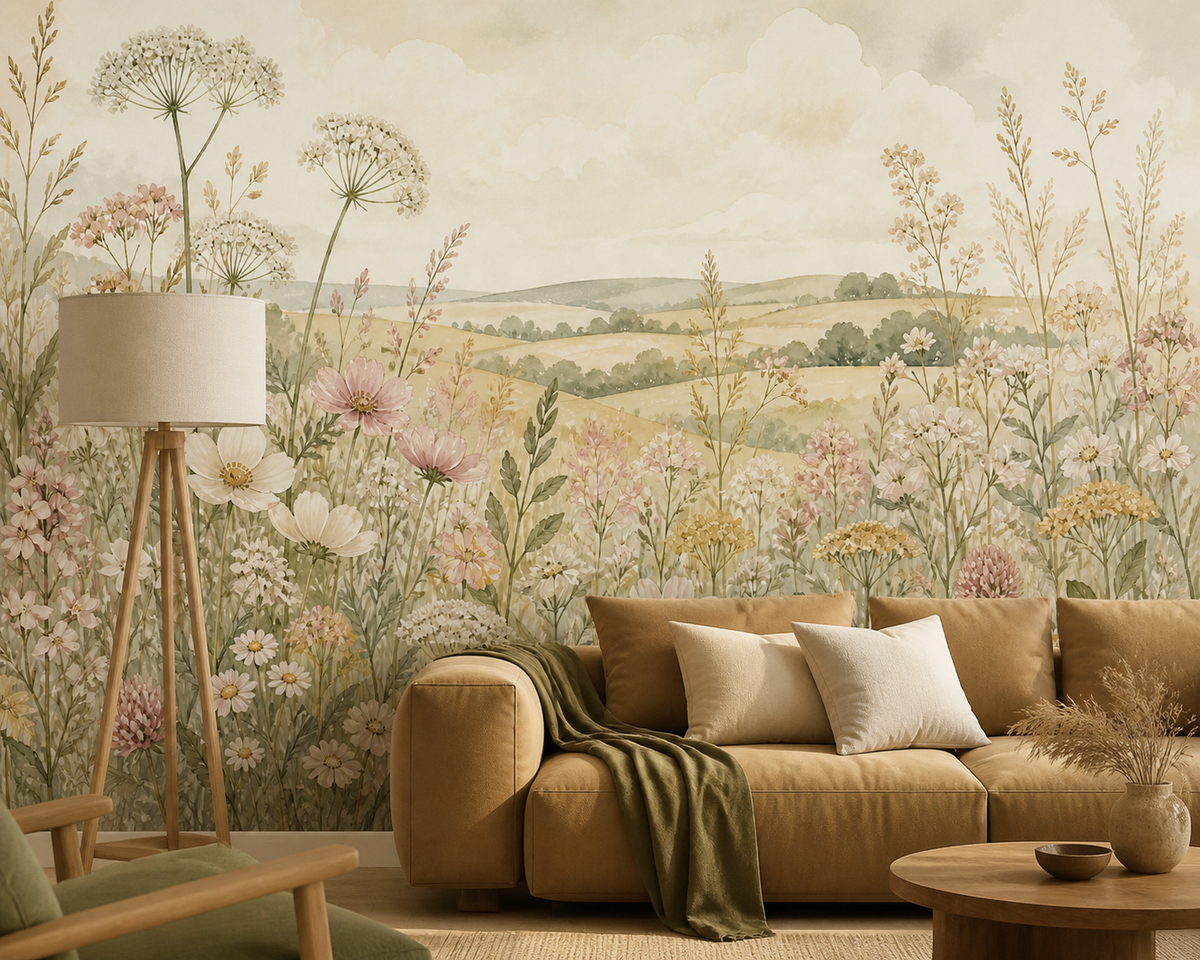 Blush Design Wallpaper Mural product view