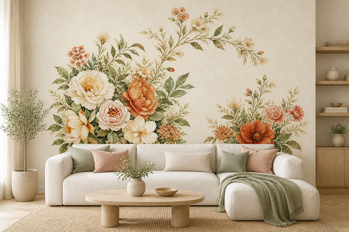 Blush Design Wallpaper Mural product view