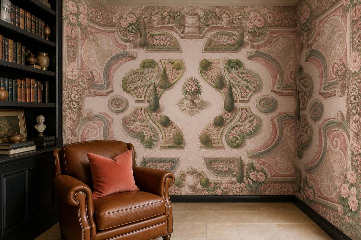 Blush Rose Wallpaper Mural product view