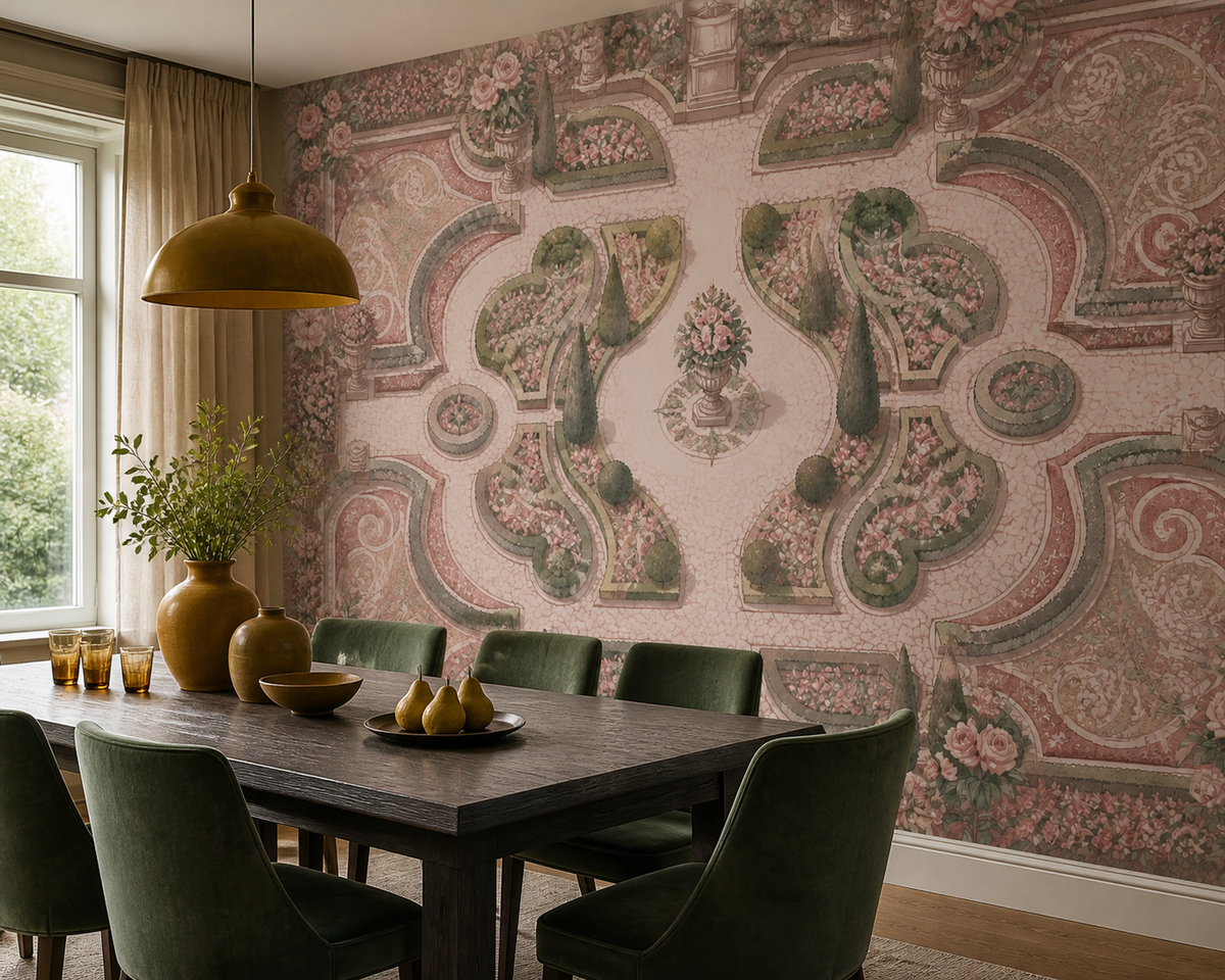 Blush Rose Wallpaper Mural product view